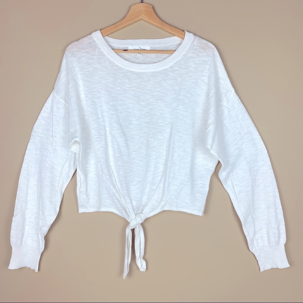 Love Tree Salt Tree Tie Hem Tee